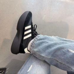 adidas originals SL 72 Pro男款低帮黑色休闲鞋KK3073