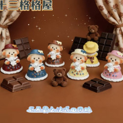 狗狗巨无霸可爱款写实款微缩食玩蛋糕汉堡树脂配件