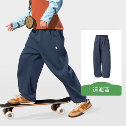 kk树 儿童卫裤2026新款 远海蓝 110