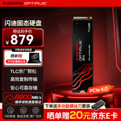 闪迪 Optimus GX7100 NVMe M.2固态硬盘 500GB