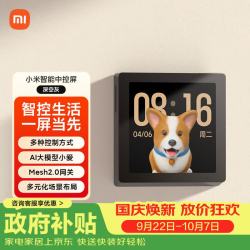 小米 AI大模型 智能中控屏  深空灰