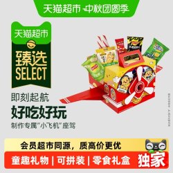 乐事 机长童乐箱拼装飞机薯片零食礼盒984g
