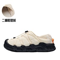 安踏 面包棉鞋丨保暖女休闲鞋一脚蹬秋冬轻便耐磨防滑通勤运动鞋