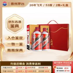 茅台 原箱直供 酱香型白酒  双瓶装 500ml*2 53度