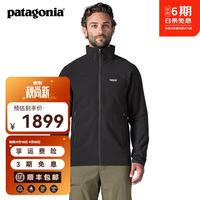 Patagonia 男士户外R2抓绒衣透气保暖抓绒夹克开衫外套TechFace 83627 BLK 抓绒摩擦易起球浮绒 S 164/175(CM)  60/69(KG)
