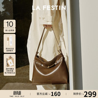 La Festin 小懒HOBO包 慕斯棕 可装12.9英寸iPad 女士单肩包