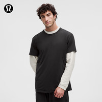 lululemon 丨Fundamental™ 男士短袖 T 恤 短袖  LM3BXVS 黑色 M