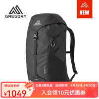 格里高利 ARRIO山野 户外运动旅行徒步轻量化双肩背包登山包 24L-焰黑色