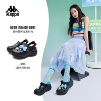 卡帕 女鞋洞洞鞋女款2026秋季新款透气镂空沙滩鞋厚底凉鞋拖鞋子
