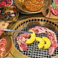 放题烤肉+烤毛肚不限量