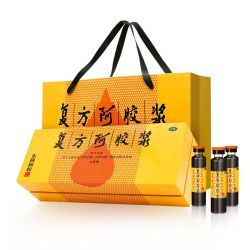 东阿阿胶 复方阿胶浆 20ml*48支/盒 气血两虚 头晕目眩 心悸失眠 食欲不振及贫血