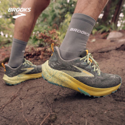 BROOKS Ghost 幽灵 Trail跑鞋男款越野跑步防滑徒步登山
