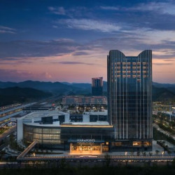 婺源福朋喜来登酒店精致大床房|落地窗，远眺赣北山脉2晚(连住)