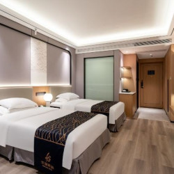 宁波华港外滩酒店(天一广场老外滩店)漫步·城景双床房2晚(连住)