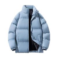 真维斯 男士棉服 立领纯色宽松 黑色 XL