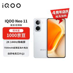 vivo iQOO Neo11 5G手机 16GB+512GB 驰光白