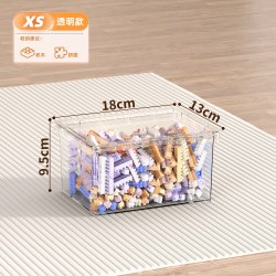 Cetomo 加厚透明大容量收纳箱超大家用衣服玩具整理箱特大手提塑料储物箱