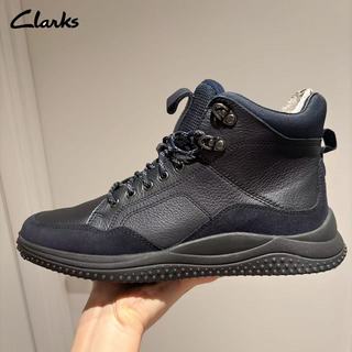Clarks 其乐 男款商务休闲皮鞋 海军蓝 39.5