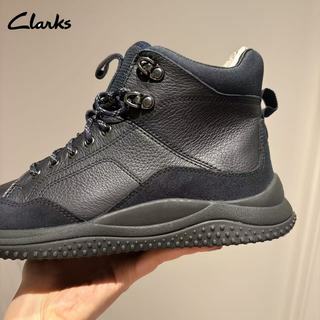 Clarks 其乐 男款商务休闲皮鞋 海军蓝 39.5