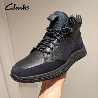 Clarks 其乐 男款商务休闲皮鞋 海军蓝 39.5