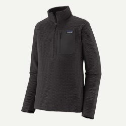 Patagonia 欧洲直邮Patagonia 巴塔哥尼亚 男式 R1® Air 半拉链技术抓绒衫