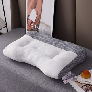 FUANINAIART 颈椎枕头助睡眠护颈枕专用睡觉支撑牵引枕单人枕芯