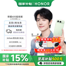 荣耀 600超级版 青苹果 12GB+512GB 手机