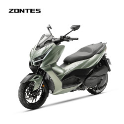 升仕 2026新款升仕368D电子油门版踏板车国四单缸水冷368cc 金石绿