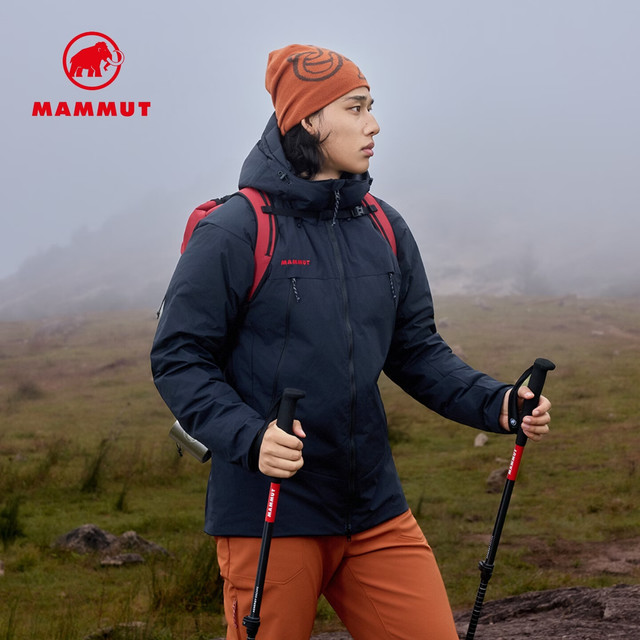 MAMMUT 红标Clion 男女款防泼水软壳羽绒服