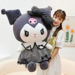 暗黑库洛米手工公仔制作陪睡玩偶送女朋友抱枕填充七夕礼物