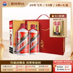 茅台 原箱直供 酱香型白酒  双瓶装 500ml*2 53度