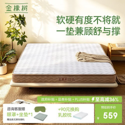 金橡树 天然椰棕床垫 1.2*1.9米 适中偏硬