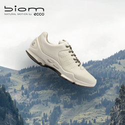 ecco BIOM C 健步800434 户外运动鞋 砂砾灰/军绿色 42