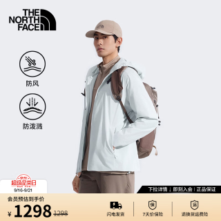 户外徒步：北面 男士防风软壳外套 FNN/珠影灰 L/175