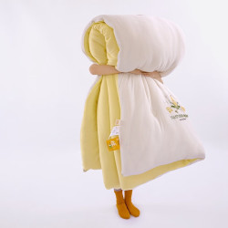 AIDLI 玉米纤维被芯 珍珠白+奶油黄 200*230cm 5.5斤