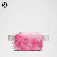 lululemon 丨Everywhere 腰包 *金属件 LU9DM7S 草莓粉奶昔印花混色/浅象牙白/银 O/S