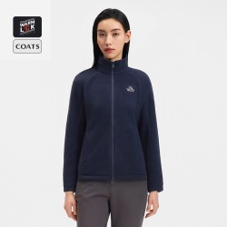 伯希和 女式立领防风保暖抓绒衣