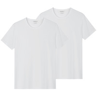 EMPORIO ARMANI Armani/阿玛尼EA 海外直邮2件装男士简约短袖圆领T恤111647 CC722
