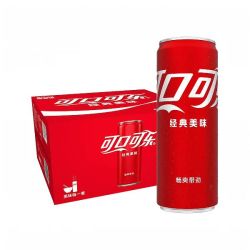可口可乐 原味碳酸饮料汽水 330ml*20罐