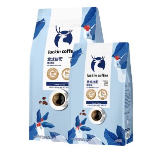 移动端、88VIP：瑞幸咖啡 coffee咖啡咖啡豆意式拼配深烘拼配新鲜烘焙日期新鲜手冲黑咖啡云南