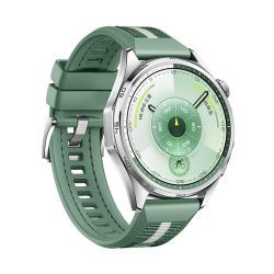 华为 GT6智能运动手表46mm ATM-B19(绿色复合编织表带)