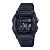 CASIO 自营Casio Men's Water-Resistant Digital Watch with Black Dia