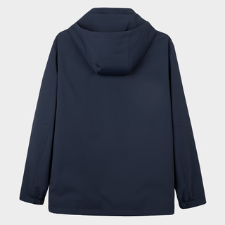 TRIES/才子 可拆卸连帽夹克 深藏青 4XL(190/104A) 男士外套
