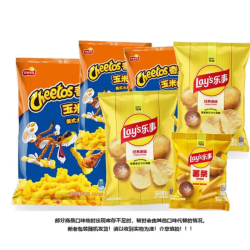 乐事 薯片零食组合装 混合装6件403g