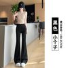帕兰诱惑 双口袋微喇瑜伽裤女外穿高腰显瘦提臀冰丝防晒健身喇叭裤夏季薄款