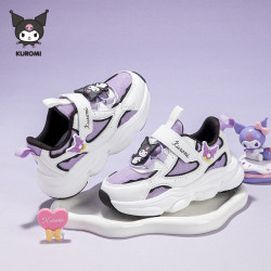 Hello Kitty 童鞋女童运动鞋2026秋季软底防滑网布透气女孩儿童休闲鞋