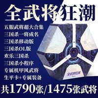 百亿补贴：三国杀 E40全武将狂潮 限定1475武将大合集2026桌游卡牌全套