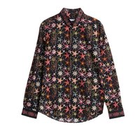 VERSACE 男士时尚海星图案满印衬衫银泰百货 301596