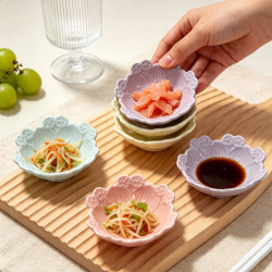 庄子然 轻奢风陶瓷蘸料碟家用小吃碟餐具釉下彩碟