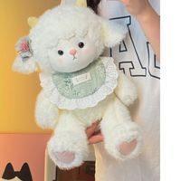 可爱熊猫玩偶睡觉抱小熊公仔小兔子玩偶小羊毛绒玩具女
